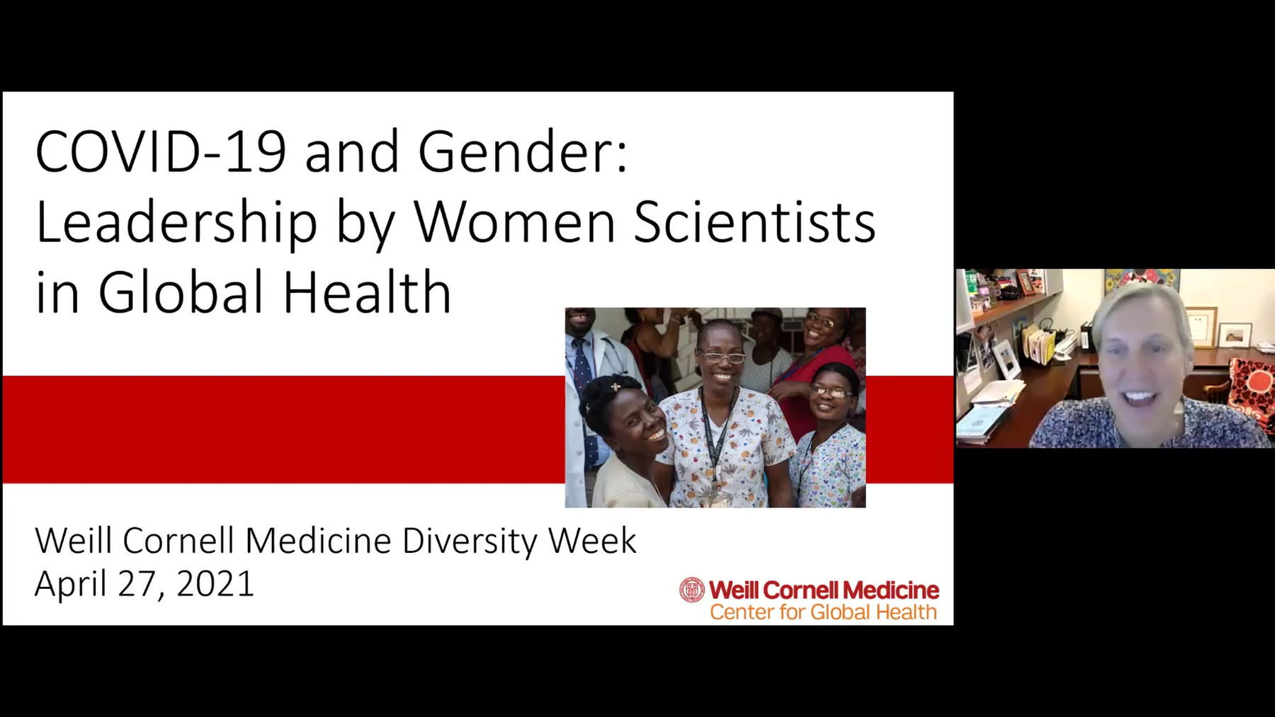 COVID-19 and Gender: Leadership by Women Scientists in Global Health
